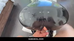 تشغيل مهرجان HARDCORE FUCK مع امرأة سمراء كبيرة التقييم أرابيل رافائيل