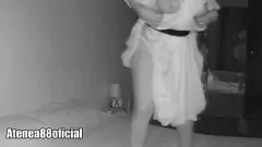 Redare Succubus Lesbian Party: Roleplay vrăjitor cu țâțe naturale mari