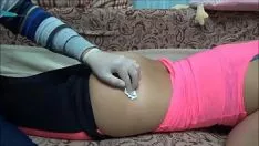 Play After the Doctor gives her an injection, he fucks her in the pussy