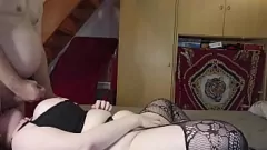 تشغيل الفاسقة BBW تأخذ على اثنين من الديوك السميكة في جارسانج مكثفة